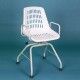 Silla giratoria de acero inoxidable