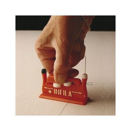Enhebrador de agujas para coser - Ayudas Dinamicas
